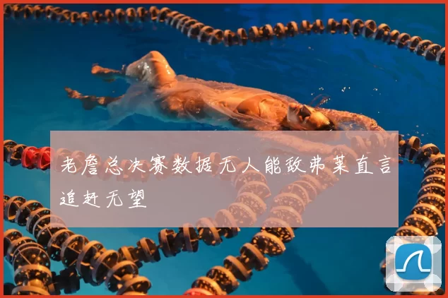 老詹总决赛数据无人能敌弗莱直言追赶无望